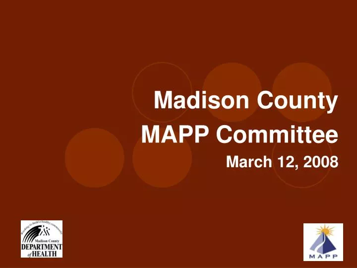 madison county mapp committee march 12 2008