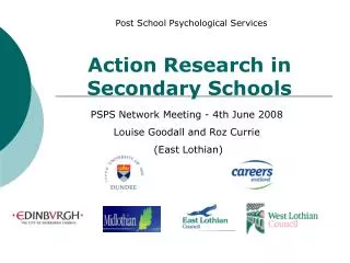 Action Research in Secondary Schools