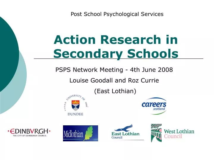 action research in secondary schools