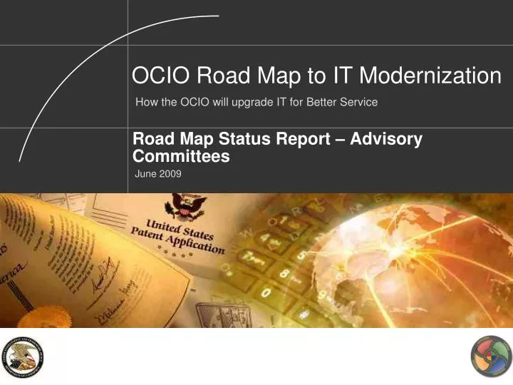 road map status report advisory committees june 2009