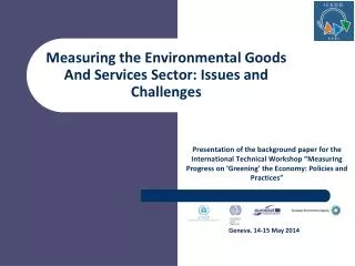 Measuring the Environmental Goods And Services Sector: Issues and Challenges
