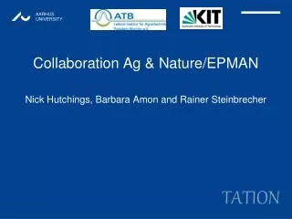 Collaboration Ag &amp; Nature/EPMAN