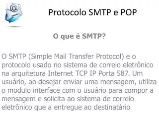 protocolo smtp e pop
