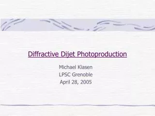 Diffractive Dijet Photoproduction
