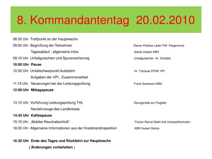 8 kommandantentag 20 02 2010