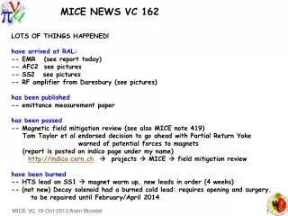 MICE NEWS VC 162