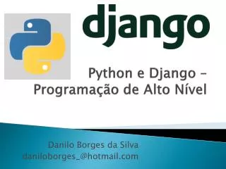 python e django programa o de alto n vel