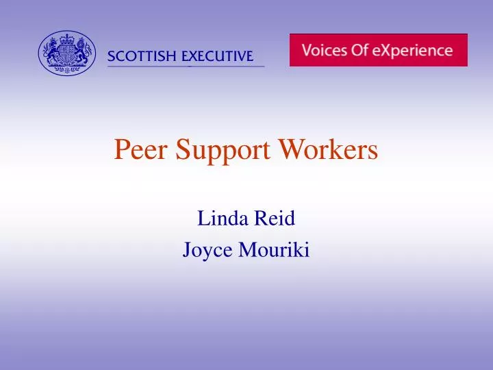 peer support workers