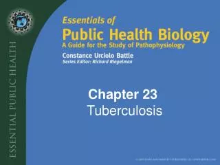 Chapter 23 Tuberculosis