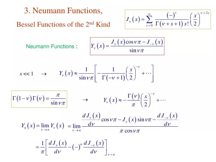 3 neumann functions bessel functions of the 2 nd kind