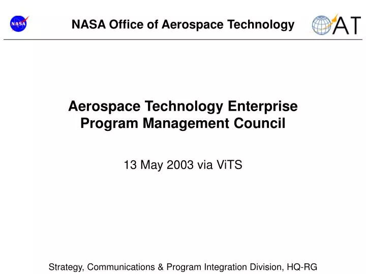 aerospace technology enterprise program management council