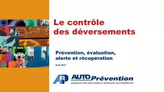 le contr le des d versements
