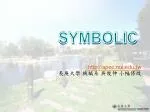 Symbolic - slide 1