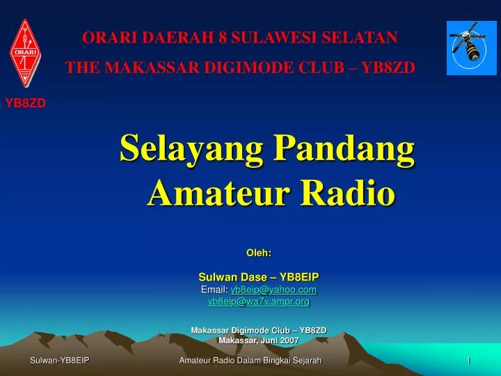 selayang pandang amateur radio