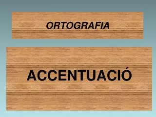 ortografia