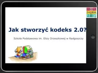 jak stworzy kodeks 2 0
