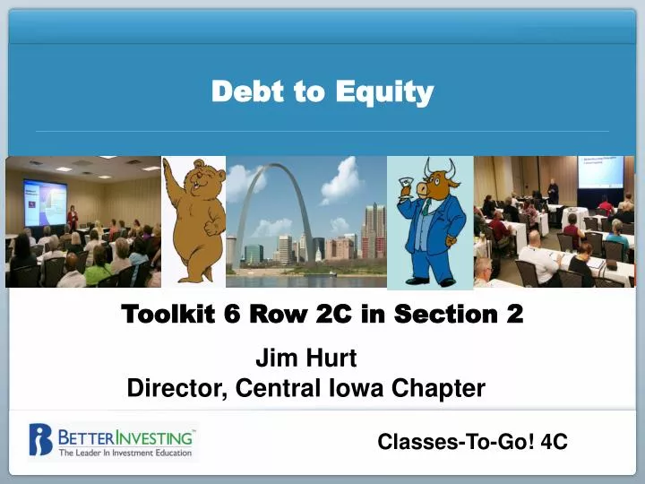 debt to equity