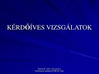 k rd ves vizsg latok