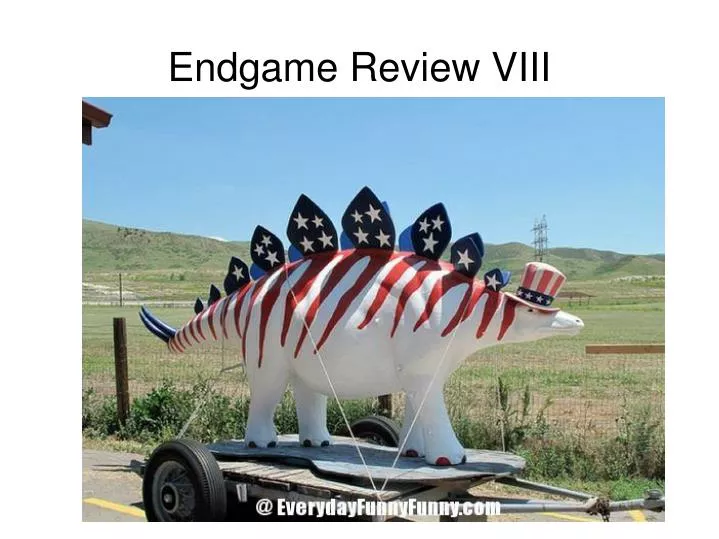 endgame review viii