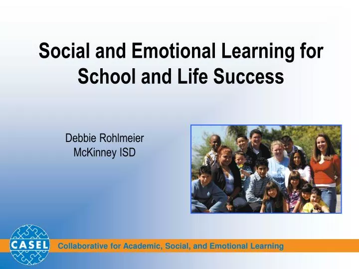 social and emotional learning for school and life success