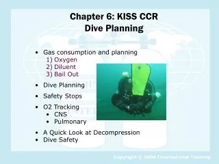 Chapter 6: KISS CCR Dive Planning