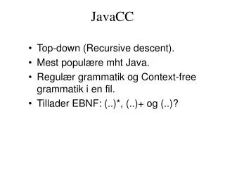 javacc