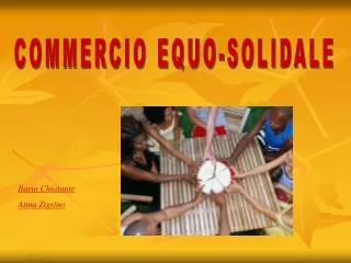 commercio equo e solidale