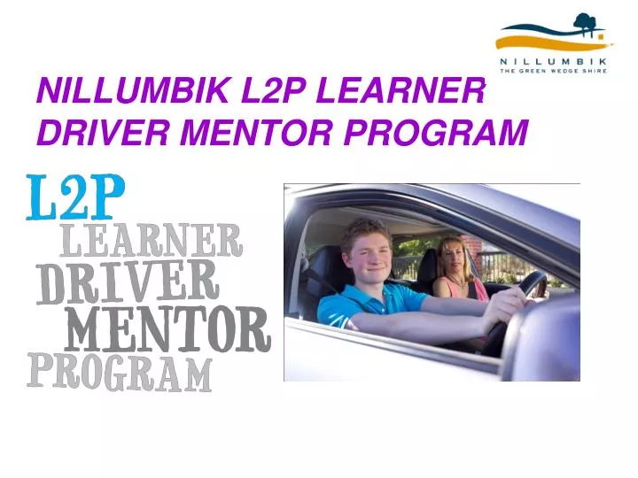 nillumbik l2p learner driver mentor program