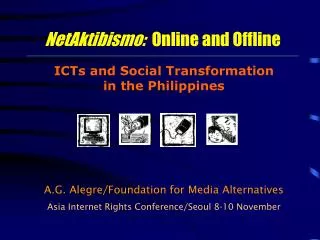 NetAktibismo: Online and Offline