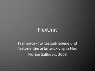 flexunit