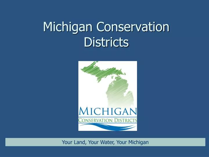 michigan conservation districts