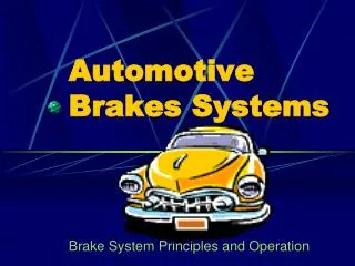 Automotive Brakes Systems