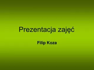 prezentacja zaj