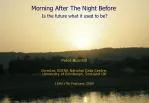 Rethinking the Future of Scholarly Communication: Insights from EDINA - slide 1
