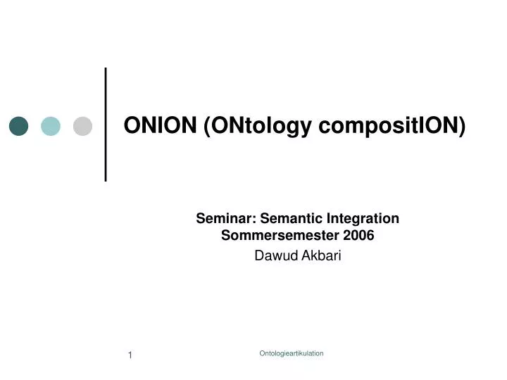 onion ontology composition