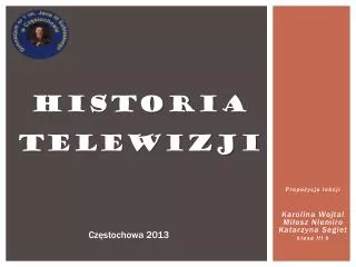 historia telewizji