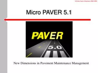 Micro PAVER 5.1