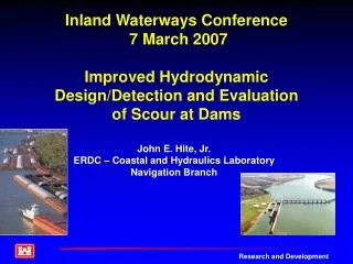 Inland Waterways Conference 7 March 2007