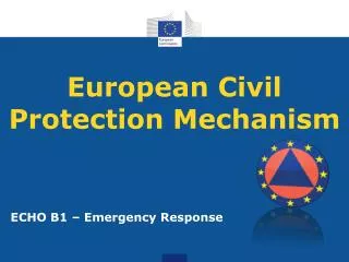 European Civil Protection Mechanism