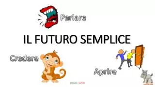 il futuro semplice