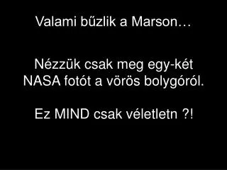 valami b zlik a marson