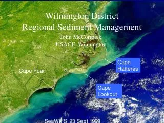 Wilmington District Regional Sediment Management
