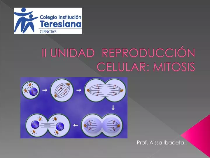 ii unidad reproducci n celular mitosis