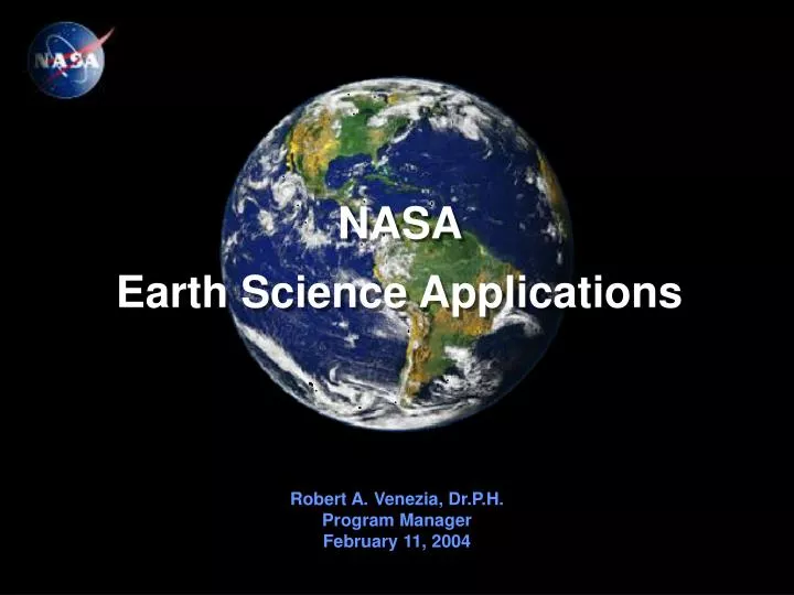 nasa earth science applications
