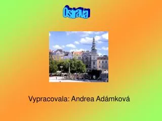 vypracovala andrea ad mkov