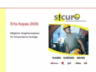 erfa kopas 2009