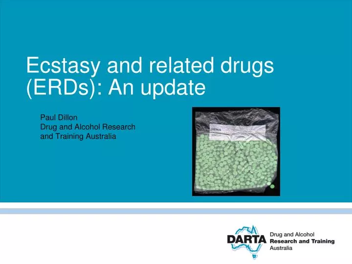 ecstasy and related drugs erds an update