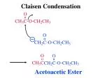 PPT - The Claisen Ester Condensation PowerPoint Presentation, free ...