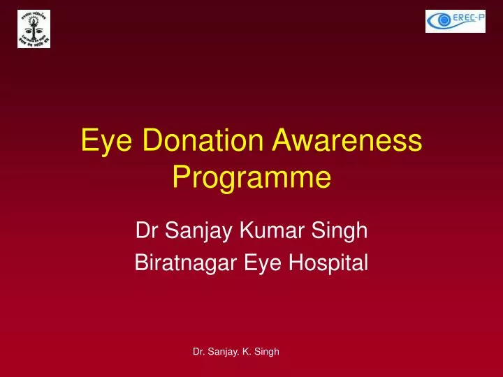 eye donation awareness programme