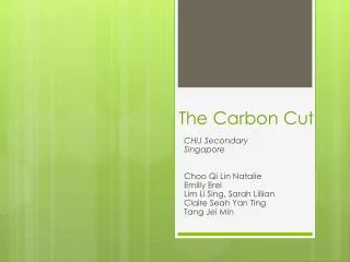 The Carbon Cut
